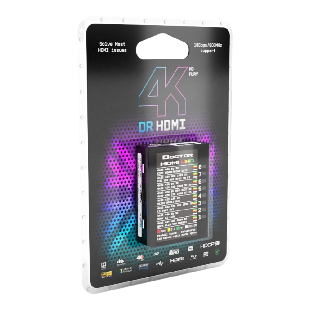 Opakowanie Dr HDMI 4K, przód
