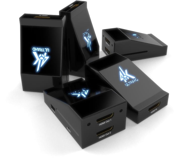 HDfury Splitter 4K UHD – splitter HDMI 1 wejście / 2 wyjścia